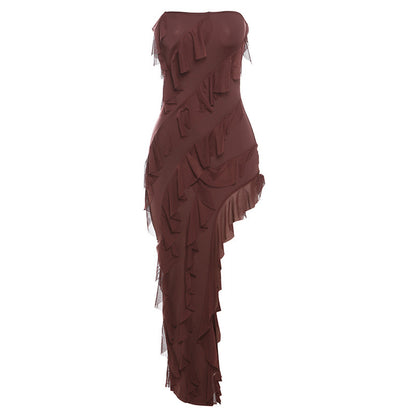 Zomer Split Tassel Dress