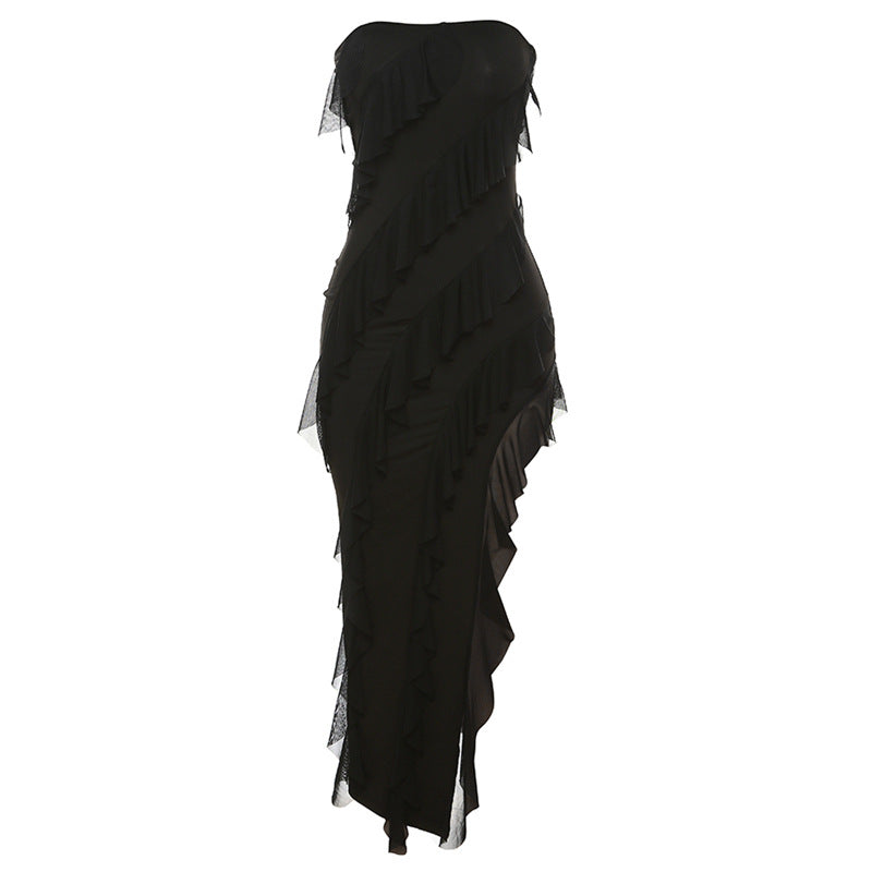 Zomer Split Tassel Dress